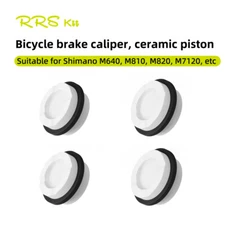 Rrskit Bicycle Brake Ceramic Piston Seals for Shimano MTB Brakes M6120-M9120 etc