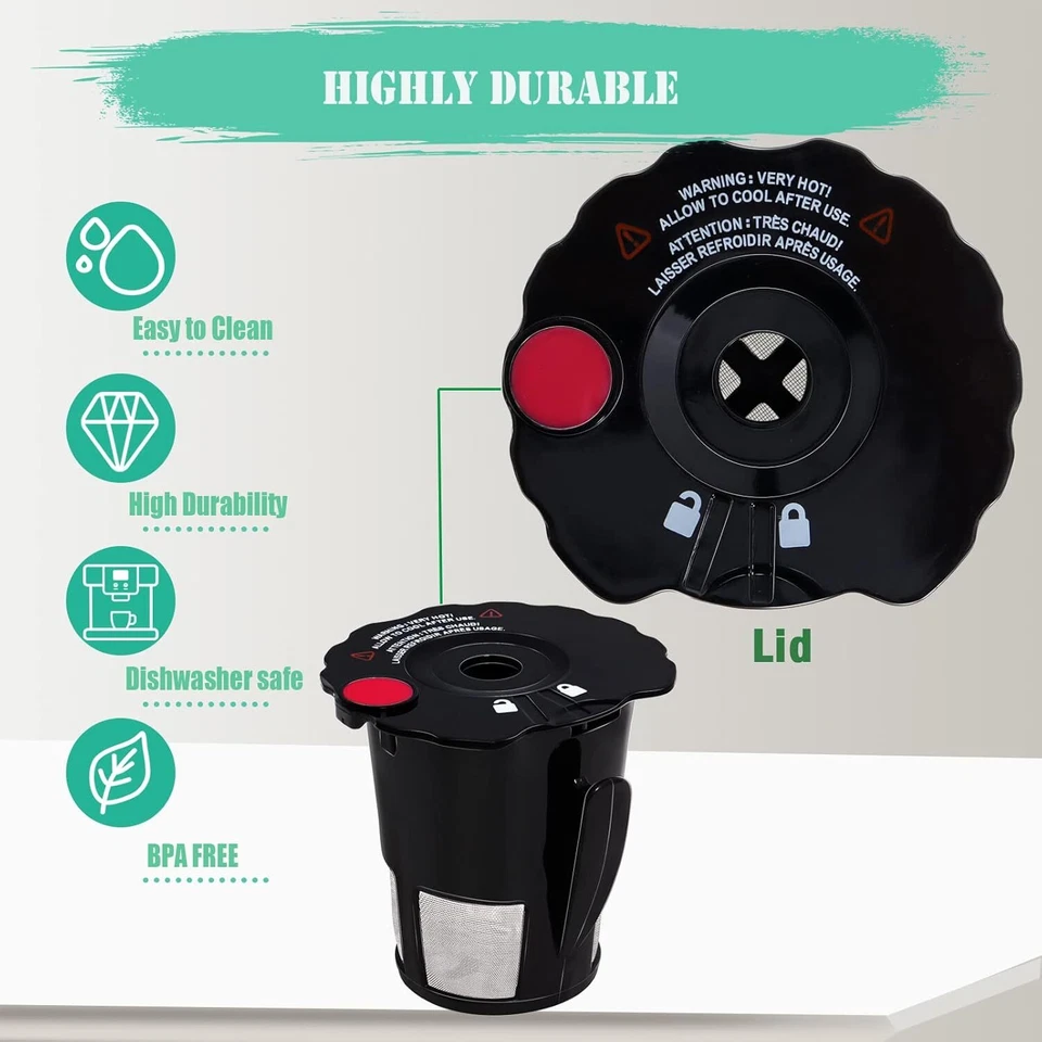 Filtro de cápsulas de café reutilizables My K Cup apto para Keurig 2.0 K200 K250 K300 K350 K400 Foto 2 de 2