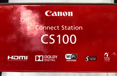 CANON Connect Station CS100 Photo Video Hub 1TB storage ~ * NEW