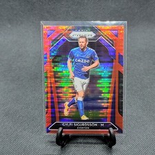 2020-21 Prizm Soccer GYLFI SIGURDSSON #111 Cereal Box RED PULSAR PRIZM SP