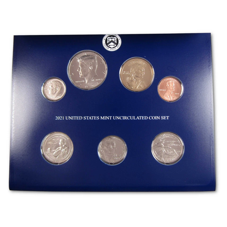 2021 Uncirculated Coin Set U.S Mint Government Packaging OGP COA - Image 2 of 4