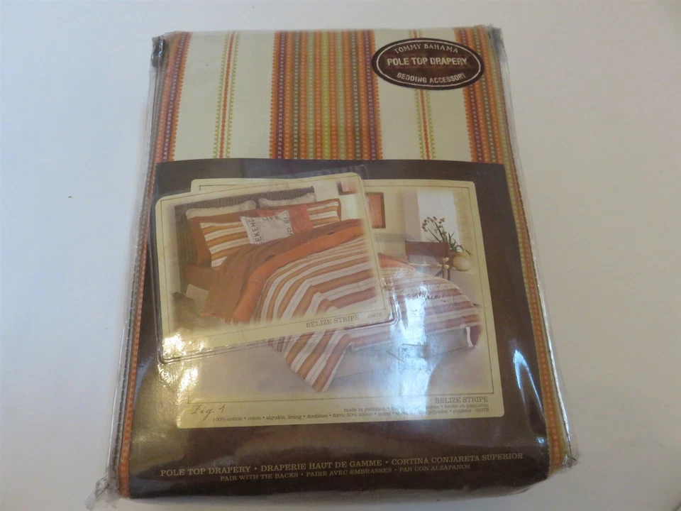 Cortinas poste Tommy Bahama BELICE RAYAS Foto 2 de 3