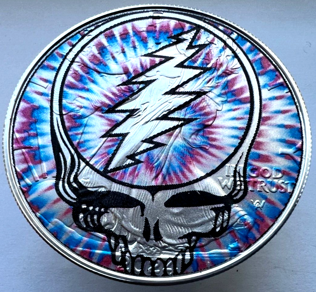 Grateful Dead - American Silver Eagle 1oz.999 Limited Edition
