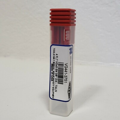 OSG Hy-Pro Carb End Mills VG441-3751 3/8'' DIA - New