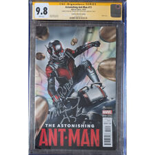 Astonishing Ant-Man #11 photo variant__CGC 9.8 SS__Signed by Rudd and Douglas Astonishing Ant-Man #11 photo variant__CGC 9.8 SS__Signed by Rudd and Douglas