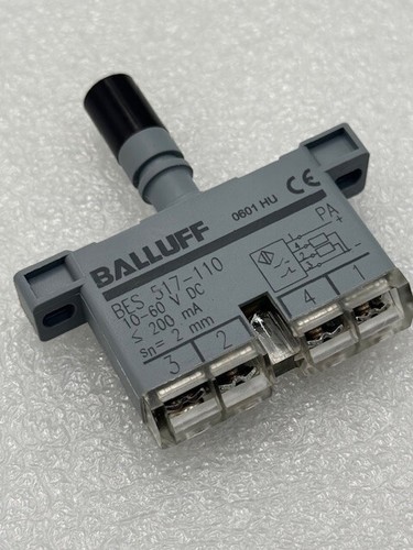 Balluff BES-517-110 10-60 VDC 200mA Inductive Proximity Sensor New - Picture 3 of 11