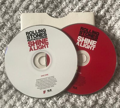 Rolling Stones 'Shine A Light' 2x CD album loose live Mick Jagger Richards Wood