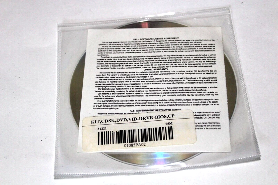 Dell DVD-ROM Drive and DVD/MPEG-2 PC Card, Setup - Microsoft Windows 95 and 98 - Image 2 of 2