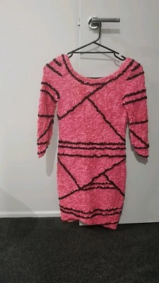 aje sequin dress