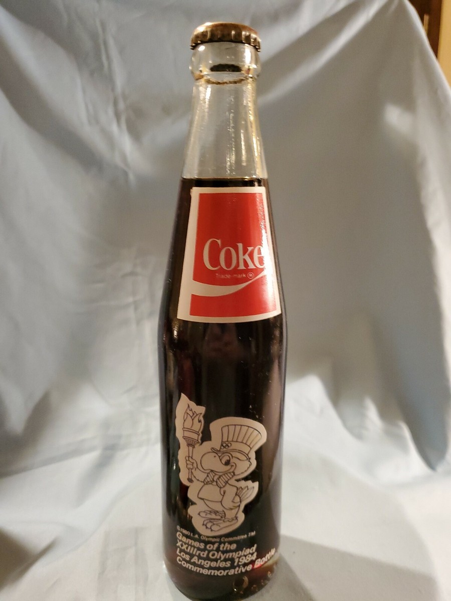 Unopened Coke Coca Cola LA Olympics Committee 1980 Glass Bottle | eBay