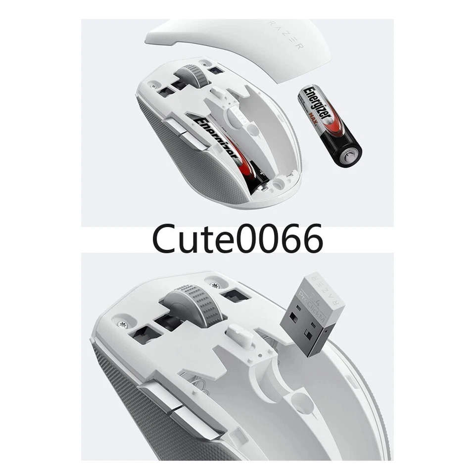 New Razer Pro Click Mini Portable Computer Wireless Mouse Silent Tactile Mouse - Image 2 of 4