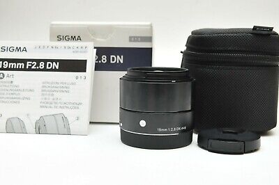 Sigma 19mm f2.8 DN ART Lens for Sony E-Mount 6500 5000 NEX 