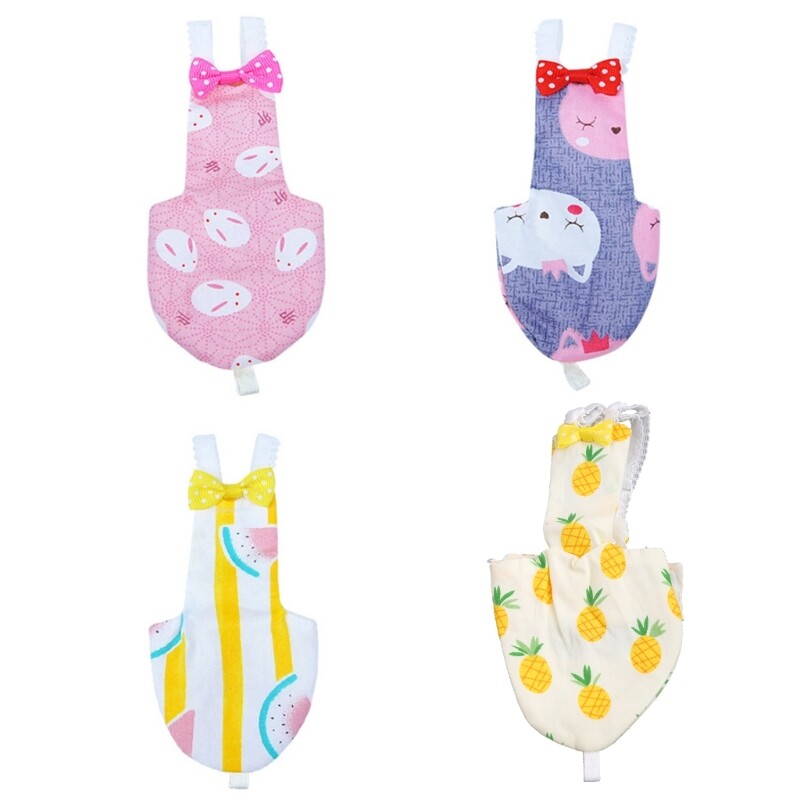 Reusable Bird Diaper Flight Suits for Large Parrots Pee Pads