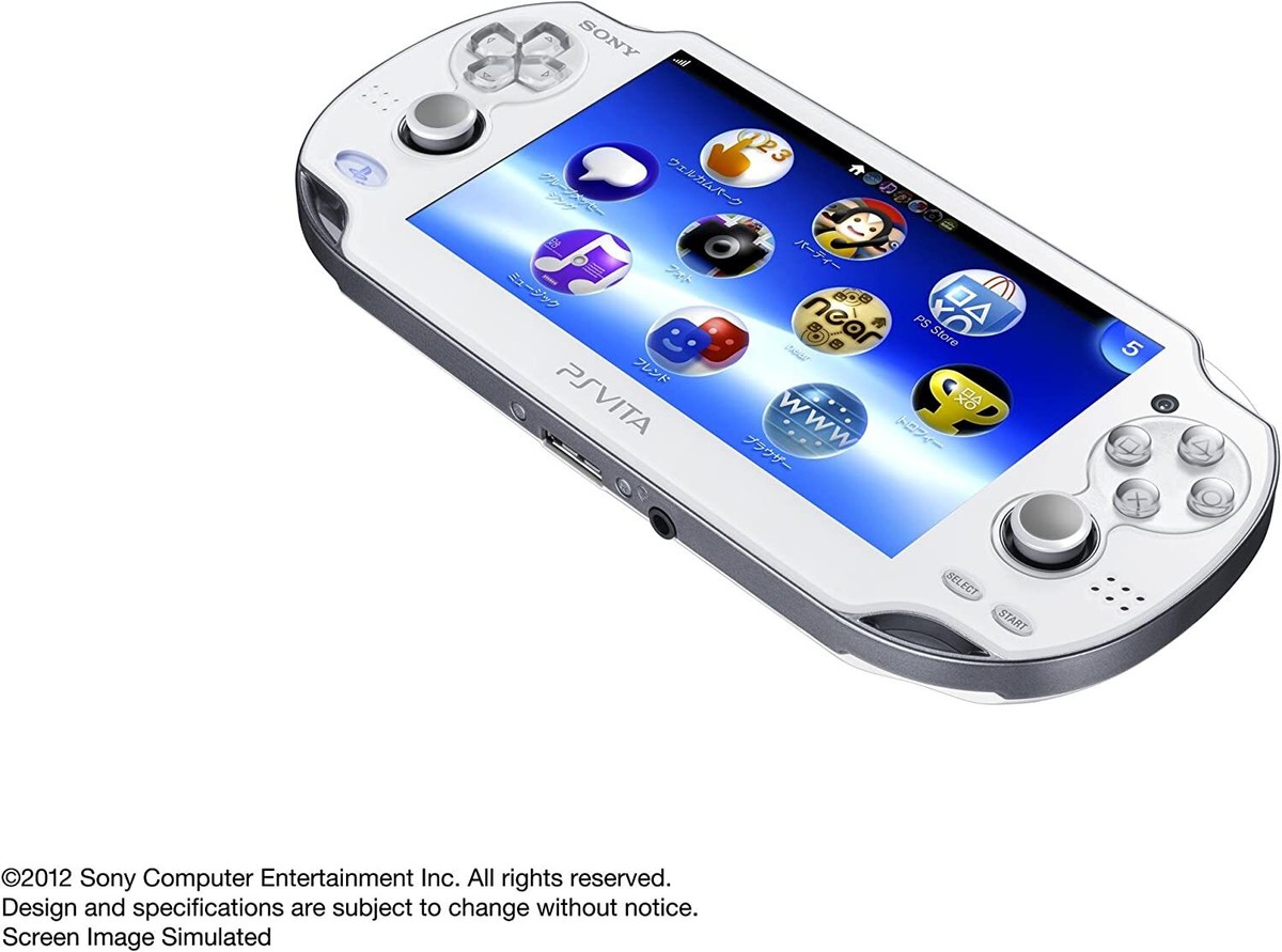 PlayStation Vita クリスタル・ホワイト (PCH-1000 ZA02) #1110 PlayStation Vita クリスタル・ホワイト (PCH-1000 ZA02) #1110