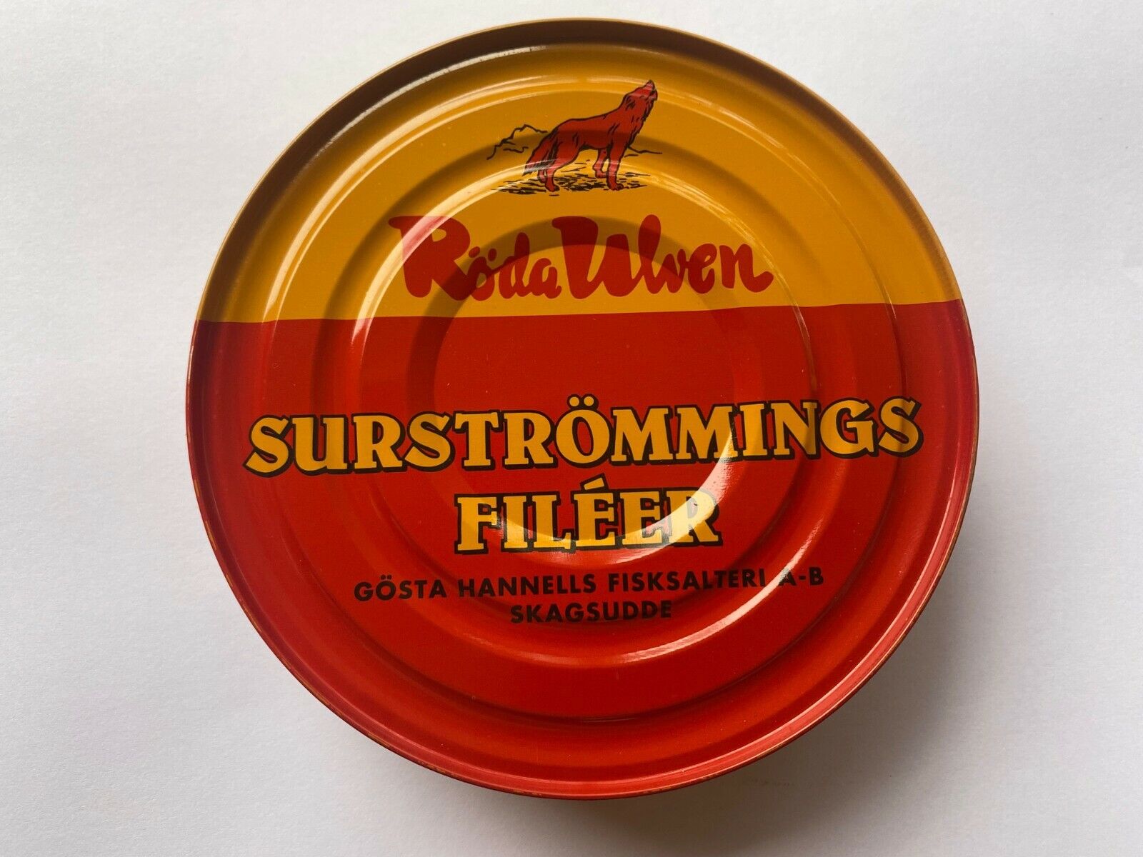 Surströmming FILET Röda Ulven - DAS ORIGINAL - fermentierte Heringfilets 1x300g
