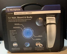 Westinghouse Electric 21 Piece Hair, Beard & Body Trimmer with Hard Storage Case