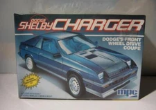 1986 Dodge Shelby Turbo Charger   MPC 1:25 Model Kit  #6313  factory sealed  BIN