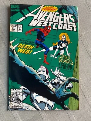 Avengers West Coast Nr. 84 VO In Sehr Gutem Zustand / Fein - Bild 1 von 4