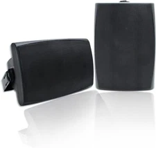 Herdio 400W 6.5" Passive Outdoor Speakers Wired Waterproof Wall Bass Speakers US