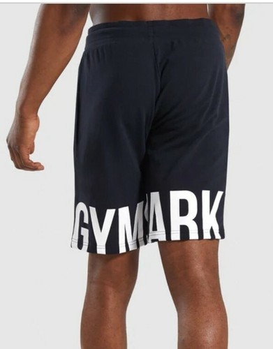 Gymshark Bold Shorts Black \u0026 White Logo 