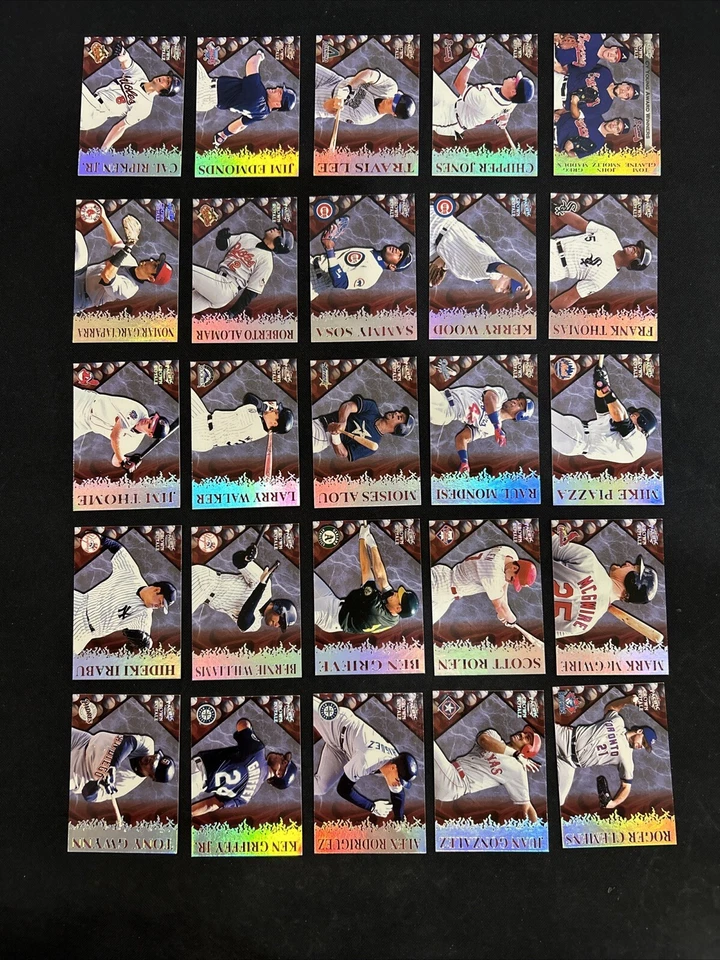1998 Pacific Crown Royale Pillars Of The Game Set Complete Insert 1-25 Mint *L31 - Image 2 of 4