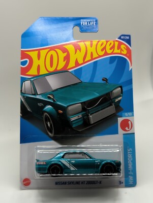2022 Hot Wheels HW J-Imports 9/10 Nissan Skyline HT 2000GT-X #187