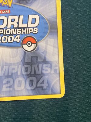 Swampert Ex 95/95 Pokemon Card Rare 2004 World Championship LP To