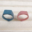 8 Pieces Square Signet Ring Wax Pattern For Lost Wax Casting - LWR5