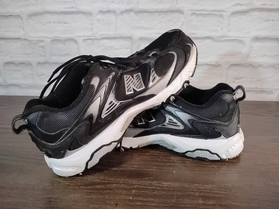 New Balance Mens Size 10.5 4E Made In USA 505 Black/Silver Casual Sneakers Shoes