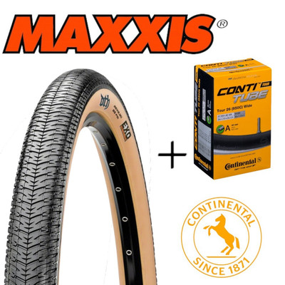 Maxxis DTH Dirt Bike Falttreifen Tanwall EXO 26 x 2.3 Zoll Reifen + Schlauch