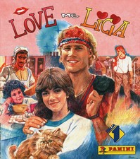 figurina ''Menù a Tendina'' Love me Licia 1986 Panini