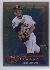 2017 Topps Finest 1994-95 Finest Basketball Recreates Jose Altuve #BR-JA 7i2