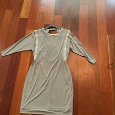 Calvin Klein Women's Gray Dress With Gems Size 6