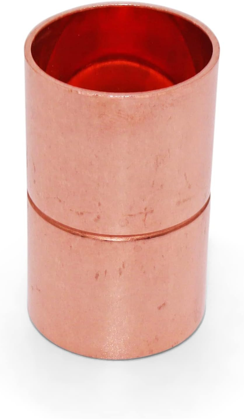 Copper Fitting HVACR OD 7/8" (HVAC Outer Dimension) 3/4" (Plumbing Inner Dimensi