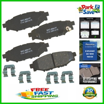 Durable OE Replacement  Ceramic Rear Brake Pads for Multiple Vehicles