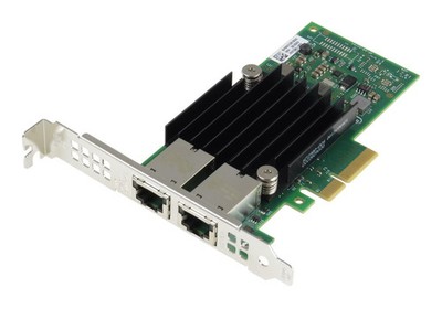 Network Card ﻿﻿Intel Dell X550-T2 2x RJ-45 10GbE 0FKHKC FKHKC High Profile