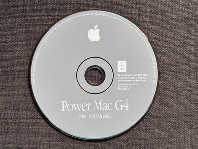 Apple Power Mac G4 Betriebssystem 9.2.1 Software Install CD