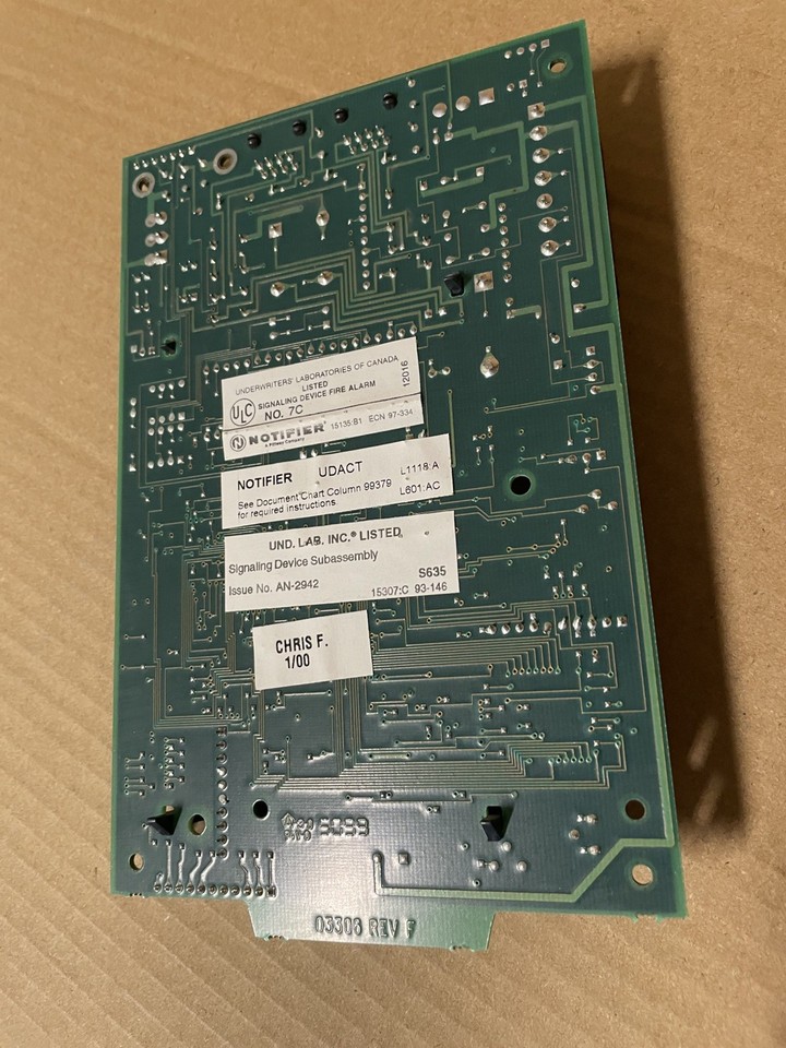 NOTIFIER UDACT Fire Alarm Universal Digital Alarm Communicator ...