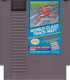World Class Track Meet - NES Nintendo Power Pad Game