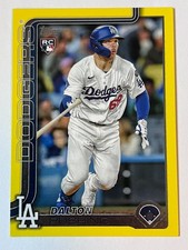 2025 Topps Update Series - Dalton Rushing #US38 Yellow Border Variation