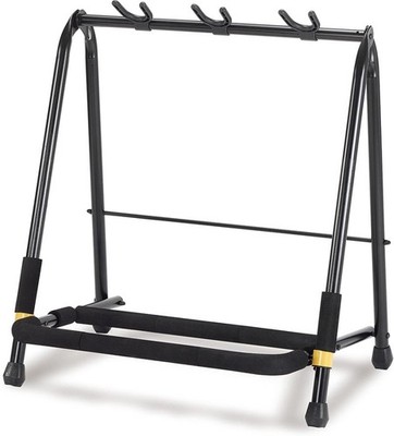 Hercules Stands Model GS523B Three Instrument Heavy Duty Folding Guitar Rack