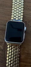 Apple Watch Series 3 GPS 38mm Aluminum Case Silver Sport Wristband White