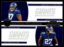 2019 Panini Contenders Round Numbers Deandre Baker/Dexter Lawrence Rookie New