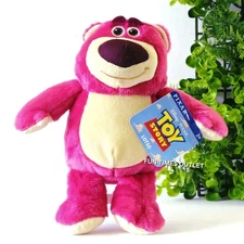 Disney Pixar Toy Story Lotso Teddy Bear Plush Stuffed Animal 9’’ Toy Collectible