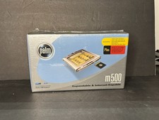 Vintage 2001 Palm m500 Handheld PDA Pocket Computer Organizer 3C80800U, Sealed