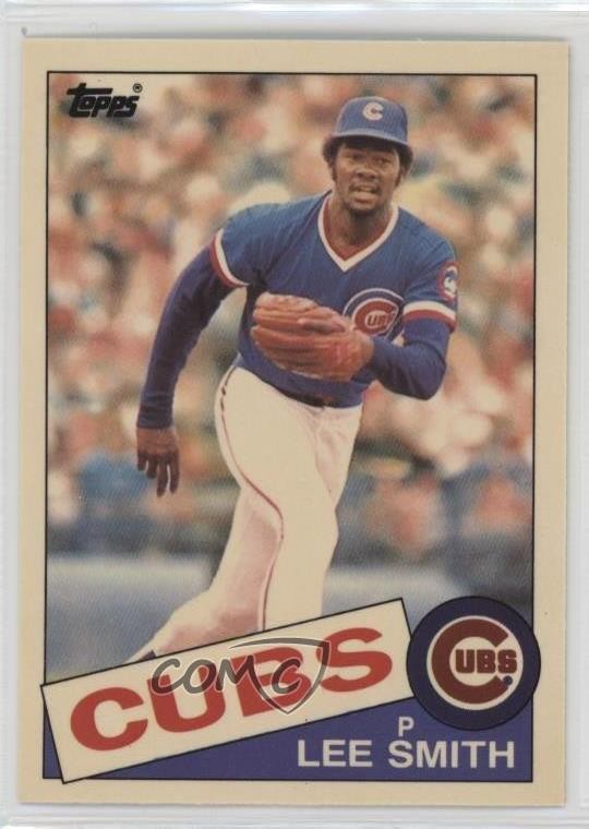 1985 Topps Collector's Edition Tiffany Lee Smith #511 HOF 9u0