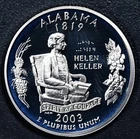 2003-S 50 State Quarters Alabama Proof — photo from another recent sale