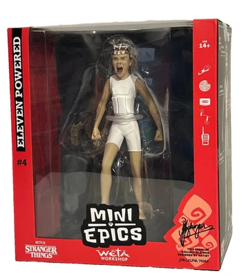 Stranger Things Mini Epics #4 Eleven Powered Figur 15 cm Groß Weta Workshop