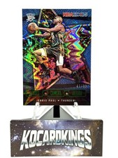 2020 Panini NBA Hoops Lights Camera Action Green Explosion /89 Chris Paul #4 