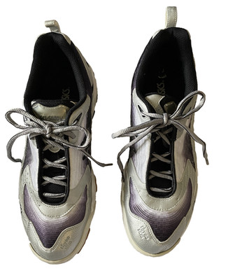 Asics Track Shoes Men's 11 BN201 Speva Rhyno Skin Purple Silver Gel 5000V